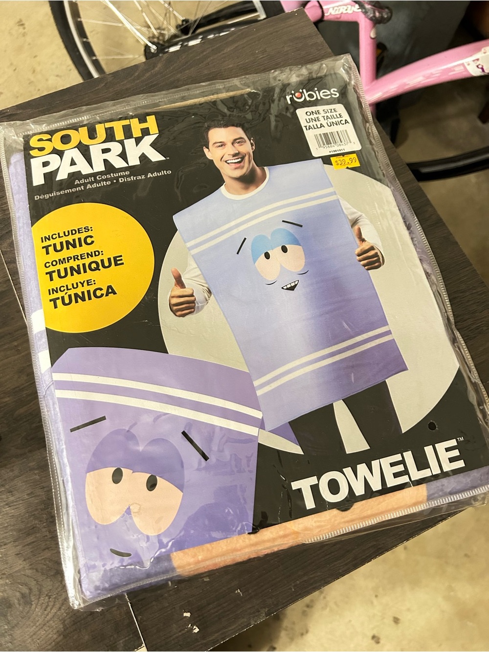 Robies South Park Towelie Tunic Costume - Light Purple